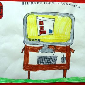 Zasady bezpiecznego korzystania z Internetu - praca
