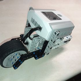Pierwszy projekt "motocykl" zbudowany