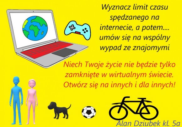 Zasady bezpiecznego korzystania z Internetu - praca