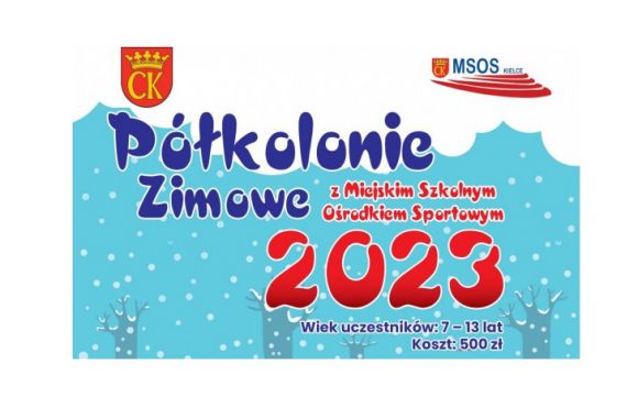 plakat półkolonie MSOS 2023