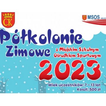 plakat półkolonie MSOS 2023